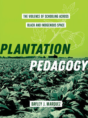 cover image of Plantation Pedagogy